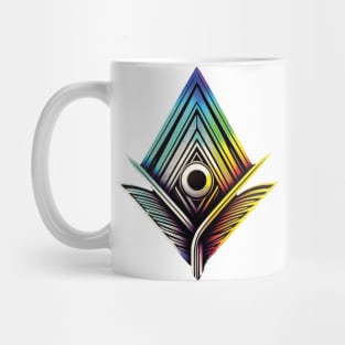 Spectrum Vision: Abstract Horizons - conspiracy theories Mug